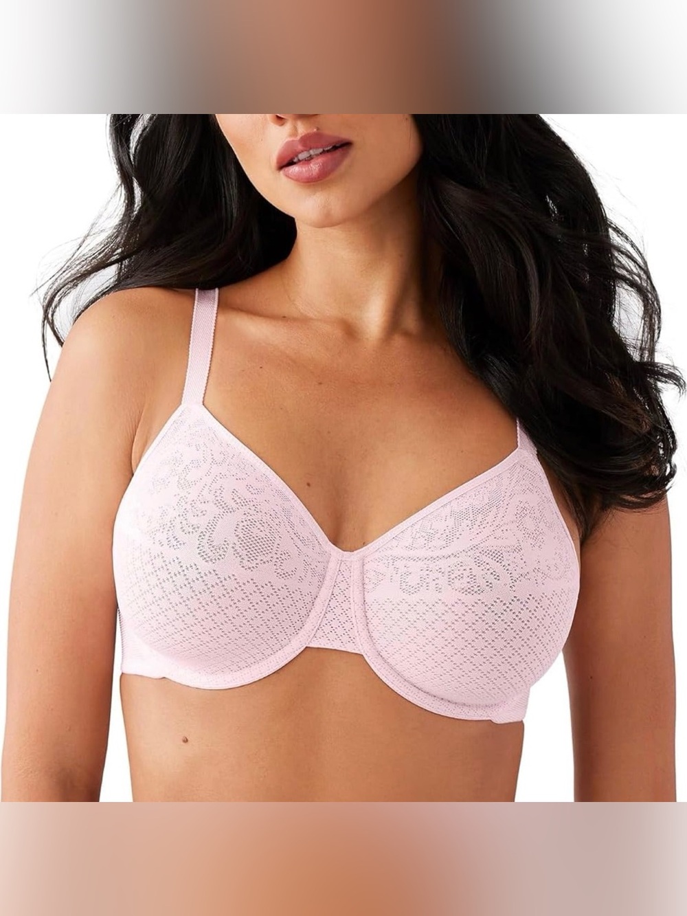 Wacoal Visual Effects Minimizer Underwire Bra Pink 38G 38DDDD Style 857210 New